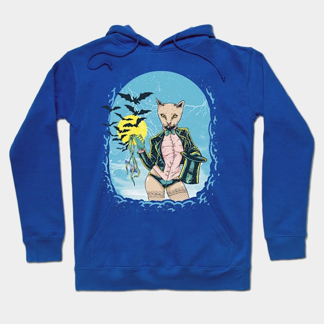 Sexy cat Hoodie by ByVili